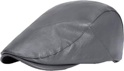 Lederen Barethoed voor Dames en Heren – Warme Herfst/Winter Schilderspet – Eendenbek Hoed – Casual Modieuze Baret – Mode Accessoire Hoedje