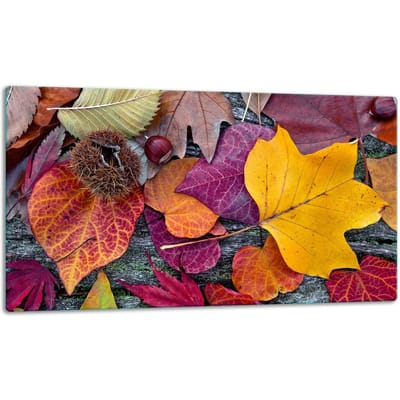 TMK ArtDeko - Snijplank - Glas - 52x30cm - Levendige Kleuren