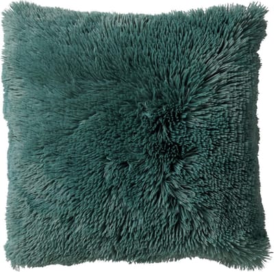 Dutch Decor FLUFFY - sierkussen 60x60 cm - superzacht - XL kussen - Sagebrush Green - groen - Inclusief binnenkussen - Luxe kussens voor woonkamer & bank