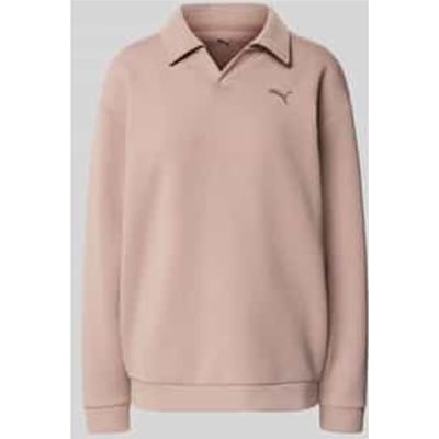Relaxed fit poloshirt met lyocell