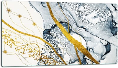 TMK ArtDeko - Snijplank Gehard Glas - 52x30cm - Marmerpatroon