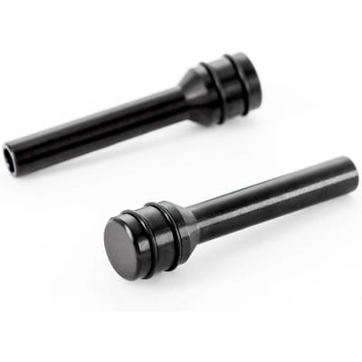 Autodeurslotknop Aluminiumlegering Universeel Roestvrij Stijlvol Interieurdeuren Trekpen voor Vervanging Zwart zwart