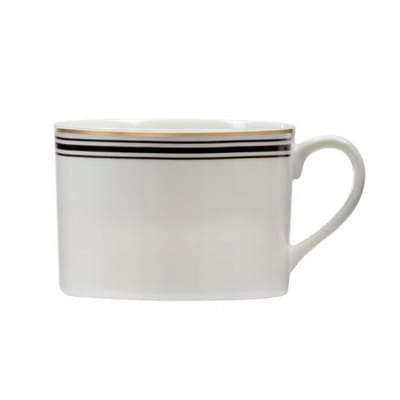 Ambition Art Deco Koffiekop 220 ml - Wit/Goud Porselein