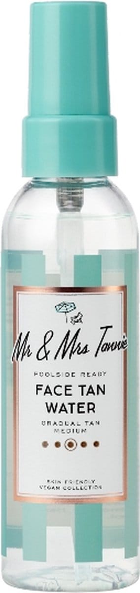 Mr & Mrs Tannie Poolside Ready Face Tan Water
