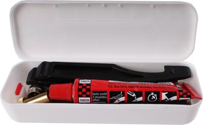 Simson Compacte fietsband reparatieset - 8 plakbeurten - Handig voor onderweg