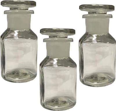 Apothekersfles | Stopfles | Apothekerspot, 50ml, 3 stuks - Origineel