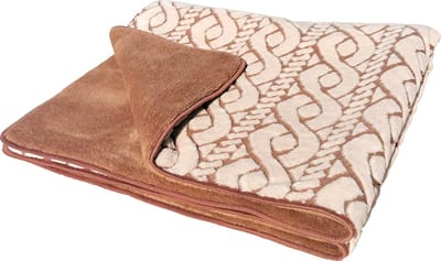 Wollen Deken 200x220cm 100% zuivere Australische Merino scheerwol DUBBELE DIKTE 900 g/m² Woolmark certificaat – Lion’s Braid - Wasbaar en antiallergisch - ZACHT en WARM
