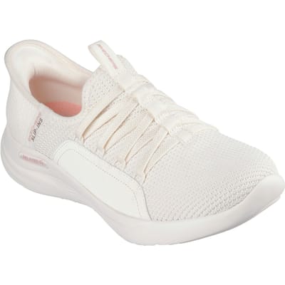 Skechers Relaxed Fit Sport - Ballet Chic Textile Damestrainers Off White