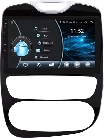 Autoradio met bluetooth - Carplay - Voor Renault Clio 4 (2016-2019) - Geschikt voor Apple en Android - Stereo - Navigatie - Navigatiesysteem auto - 2GB 32GB