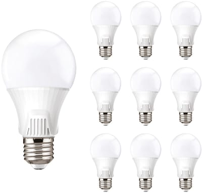 Kobi Premium LED Lamp E27 9W - 810lm - 4000K - 230V - 30.000 Branduren - Standaardvorm - Voor Woonkamer of Kantoor - 10 stuks