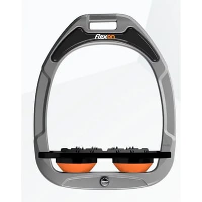 Platte Ultragrijp Aluminium/zwart/oranje Grip Flex-On Green Composite