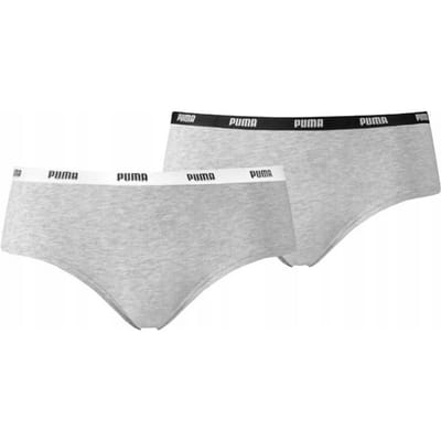 Puma Dames/Dames Hipsterbroekje (Set van 2) (Grijs)