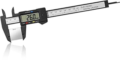 Digitale schuifmaat 150 mm - Elektronisch meetgereedschap met groot LCD-display voor externe en interne metingen