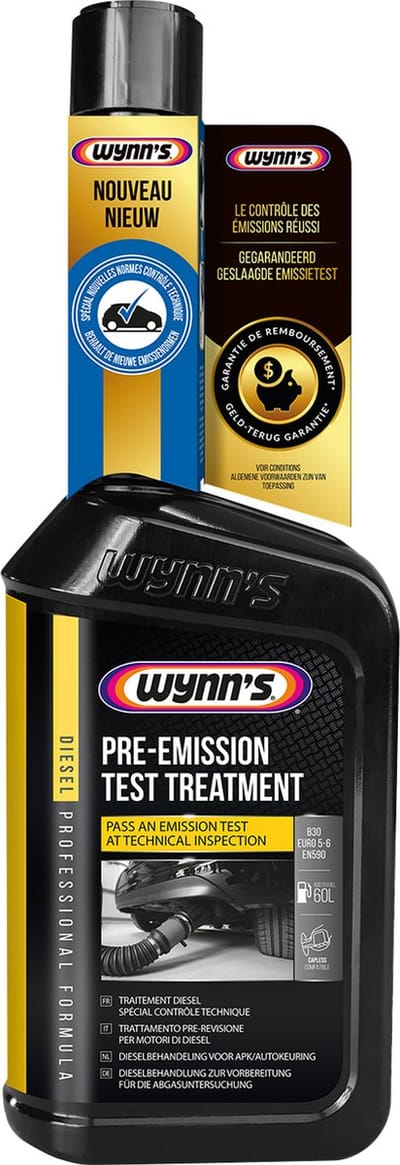 Wynn's Diesel Pre-Emission Test Treatment