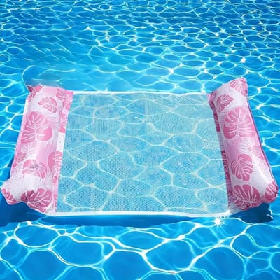 Nivard Luchtbed - Luchtbed Zwembad - 2 Personen - 1 Persoon - Roze