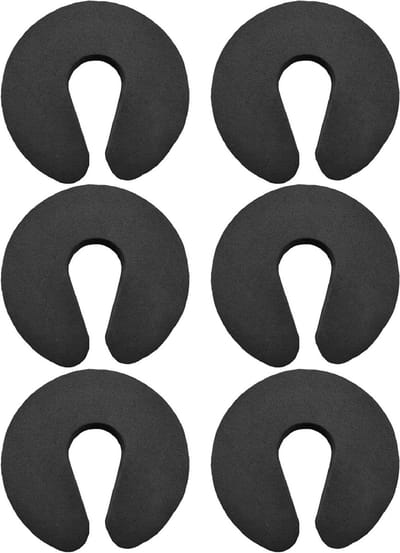 Klembescherming voor deuren - Set van 6 stuks - Kinderbeveiliging Ramen & Deuren - Deurklembeveiliging - Knelbeveiliging met Babyschuim - Veiligheid voor Kinderen - Vingerklembescherming