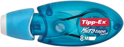 Mini Correctielint Dispenser Twist - 5 Stuks - Ergonomisch en Compact