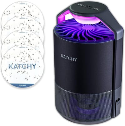 Insectenval voor Vliegende Insecten met UV-Licht Ventilator - Effectieve Bestrijding van Muggen en Fruitvliegjes
