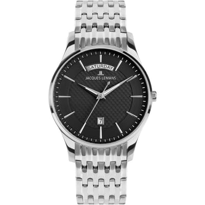 Jacques Lemans - 1-2193F - Polshorloge - Heren - Kwarts - London