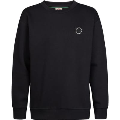 Petrol Industries - Jongens Sweater met ronde hals Millhill - Zwart - Maat 164
