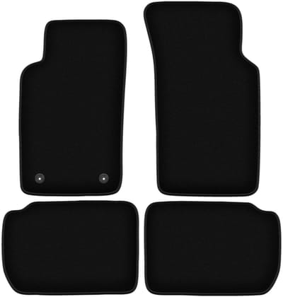 BASIC zwarte veloursmatten voor: Ford Sierra stationwagen, sedan, liftback (1982-1993)