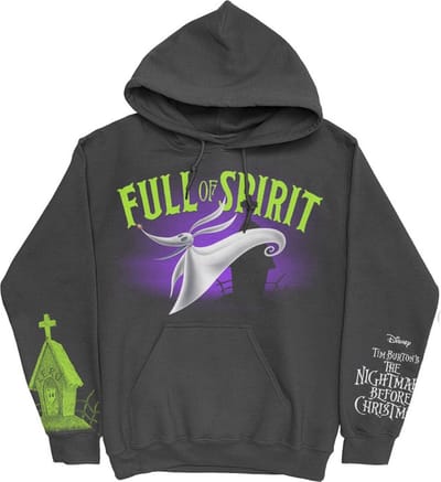 Disney The Nightmare Before Christmas - Full Of Spirit Hoodie/trui - S - Zwart