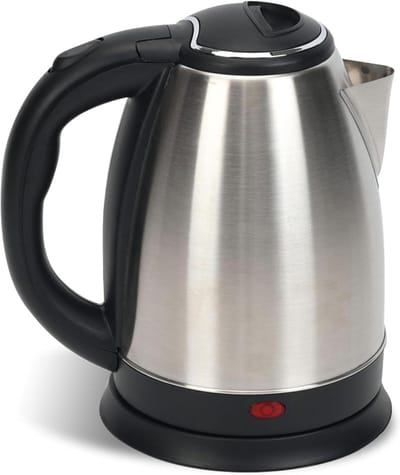 Waterkoker - Theemaker Ketel - Snel Water Koken - 360 Graden Basis - 18 Liter - Zilver
