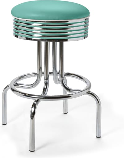 Bel Air Retro Barkruk BS-28-66 Turquoise