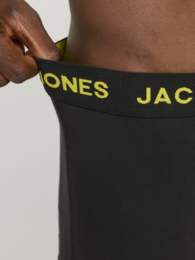 Jack & Jones zwarte heren ondergoed   Regular fit   Elastische boord   Regular waist Zwart XXL