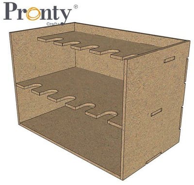 Pronty MDF opbergsysteem blending tool box 220 x 150 x 130 mm