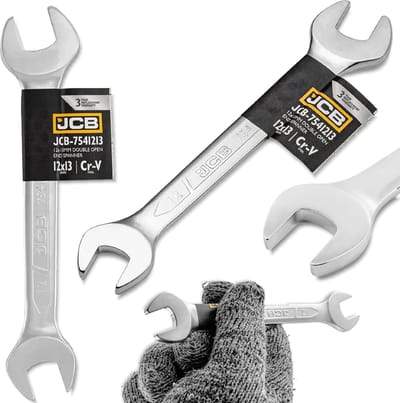 JCB - Ploeg - Steeksleutel - Chroom-Vanadium - 12-13mm