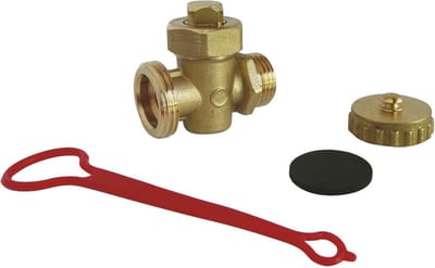 Afsluitkraan M15/21 x F20/27 voor Radiator - Kranen en Beslag voor Sanitaire Installaties
