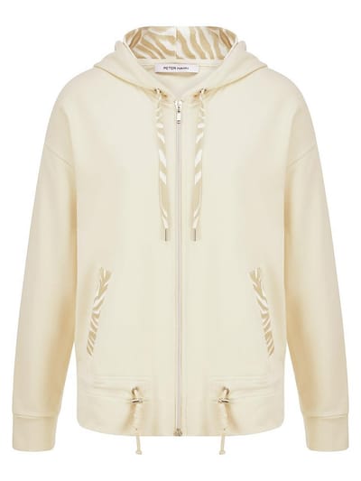 Sweatjack Van Peter Hahn beige