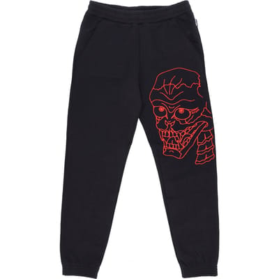 Heren Joggingbroek Skull Joggingbroek Zwart