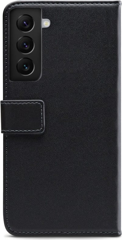 Mobilize Telefoonhoesje geschikt voor Samsung Galaxy S22 Hoesje | Mobilize Classic Gelly Wallet Bookcase Portemonnee | Pasjeshouder voor 2 Pasjes | Telefoonhoesje voor Pinpas / OV Kaart / Rijbewijs - Zwart