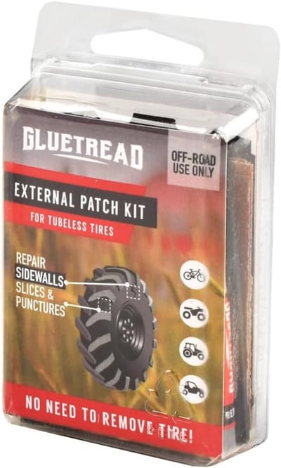 Buitenband Reparatie Kit - Lekke Band Herstel - Offroad Gebruik - Directe Reparatie Ter Plekke - Voor 4 Banden
