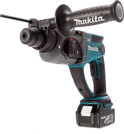 Makita BHR202RFJ Blau/Schwarz Akku-Bohrhammer