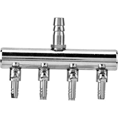 Acier Inoxydable Aquarium Bac à Poissons Flux d'Air 8mm vers 4mm Séparateur Vanne de Contrôle Type 2