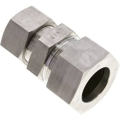 30S & 38S RVS Rechte Snijringkoppeling 315bar ISO 8434-1