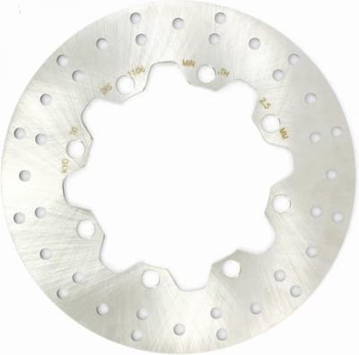 achterremschijf sifam voor kawasaki 125 kmx 1986 tot 2003 Ø210.5x110x4mm / ar nieuw