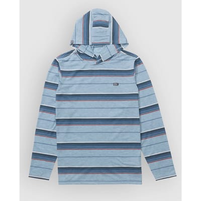 Salty Crew Seaway Uv Hoodie Longsleeve Lycra blauw
