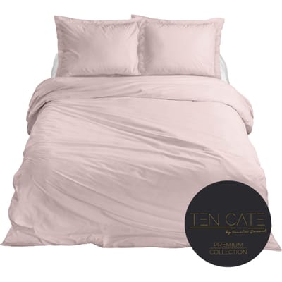 Ten Cate Premium Dekbedovertrek - Dekbedovertrek 240 x 220 katoen - Dekbedovertrekken - Dekbedovertrek 240 x 220 - Satijn - Blush Roze