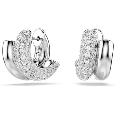 Swarovski Dextera Dames Oorbellen Metaal - Zilver