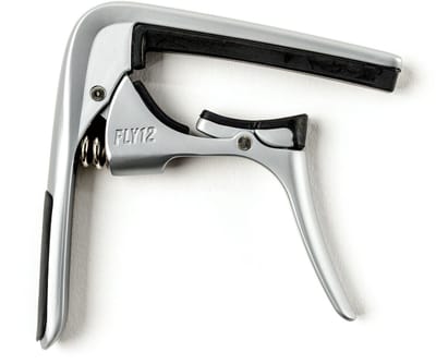 Dunlop 66CSC Trigger Fly Capo Satin Chrome voor 12-snarige gitaar