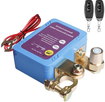 Auto Accuschakelaar - Batterij Isolator - Voertuig Beschermen - Draadloze Afstandsbediening - 12V 240A - Zwart