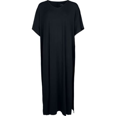 Gothicana by EMP - Gothic Midi-jurk - Corporate Goth - S tot XL - voor Vrouwen - zwart