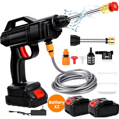 50Bar Draadloze Hogedrukreiniger Wasmachine Spray Waterpistool Wasstraat Druk Water Reinigingsmachine voor Makita 21V Batterij