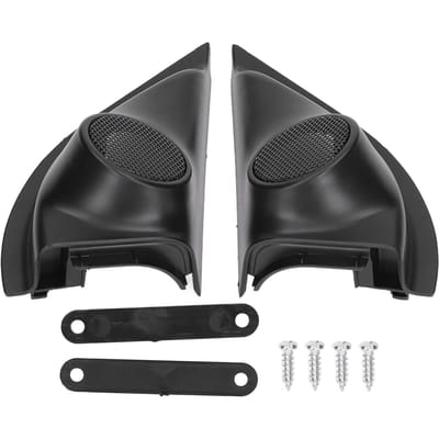 2 stuks Deurstijl Tweeter Afdekking Trim Auto Aanpassingen Vervanging voor HRV Vezel XRV CRV 20132018 gray