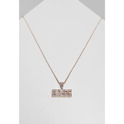 Urban Classics - Boss Necklace gold one size Ketting - Goudkleurig