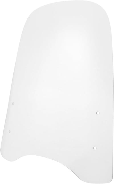 Motorfiets Windscherm - Scooter Deflector - Comfortabel Rijden - Onbreekbaar PC Materiaal - 42 x 413 cm - Transparant